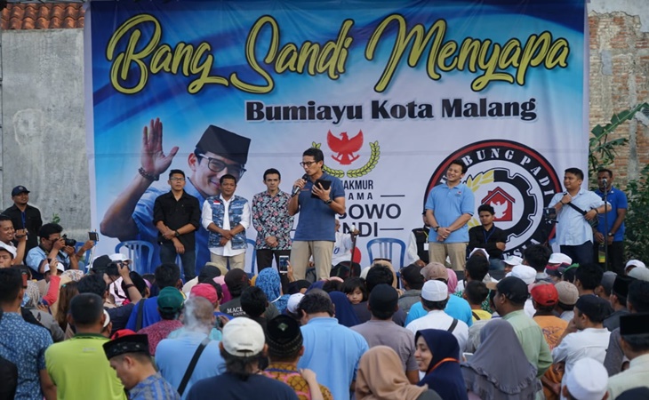 Adukan Nasib, Sumiati Keluhkan Mahalnya Harga Sembako Kepada Sandiaga 