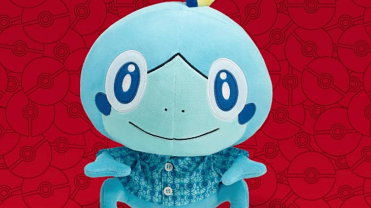 Sobble Hadir di Koleksi 'Build-a-Bear Pokemon Collection'