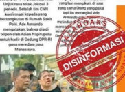 [HOAKS atau FAKTA]: Kehadiran Ade Armando Rekayasa Polisi agar Demo Mahasiswa Bubar