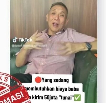 [HOAKS atau FAKTA]: Jusuf Hamka Bagi Uang Rp 50 juta