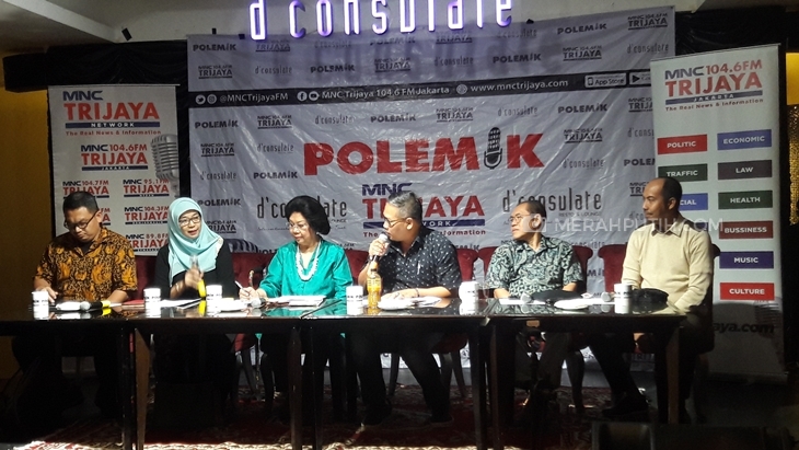 Diskusi Polemik MNC Trijaya dengan 'Menakar Visi Kesehatan'. (MP/Kanugrahan)