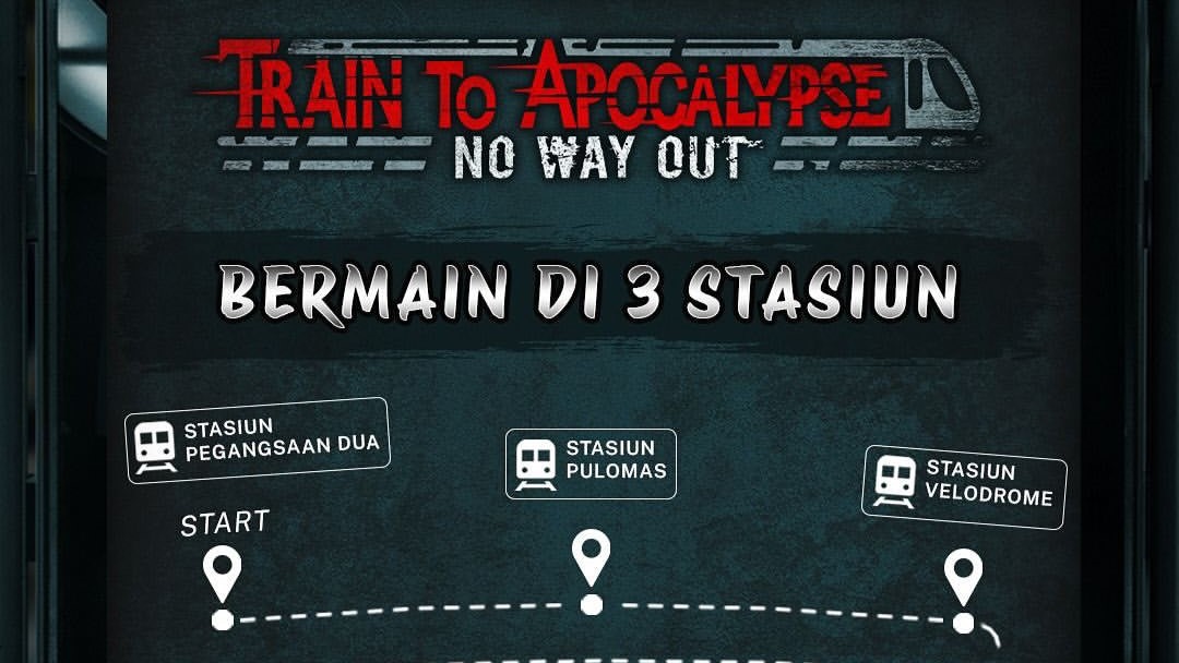 LRT Gelar 'Train to Apocalypse: No Way Out', Targetkan 30 Ribu Pengunjung