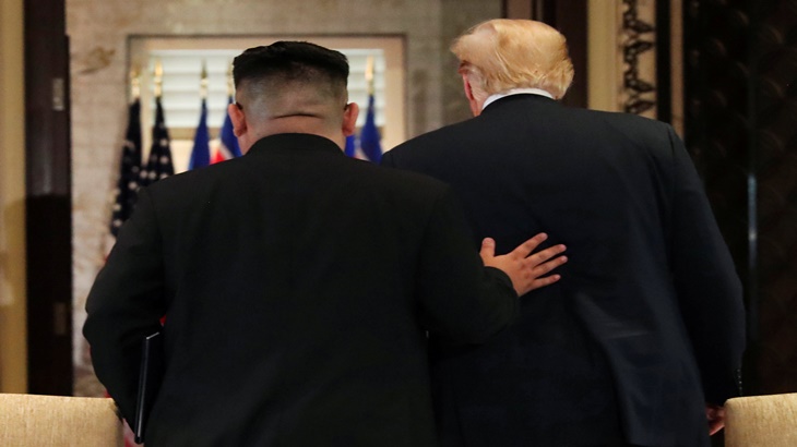 Donald Trump dan Kim Jong Un
