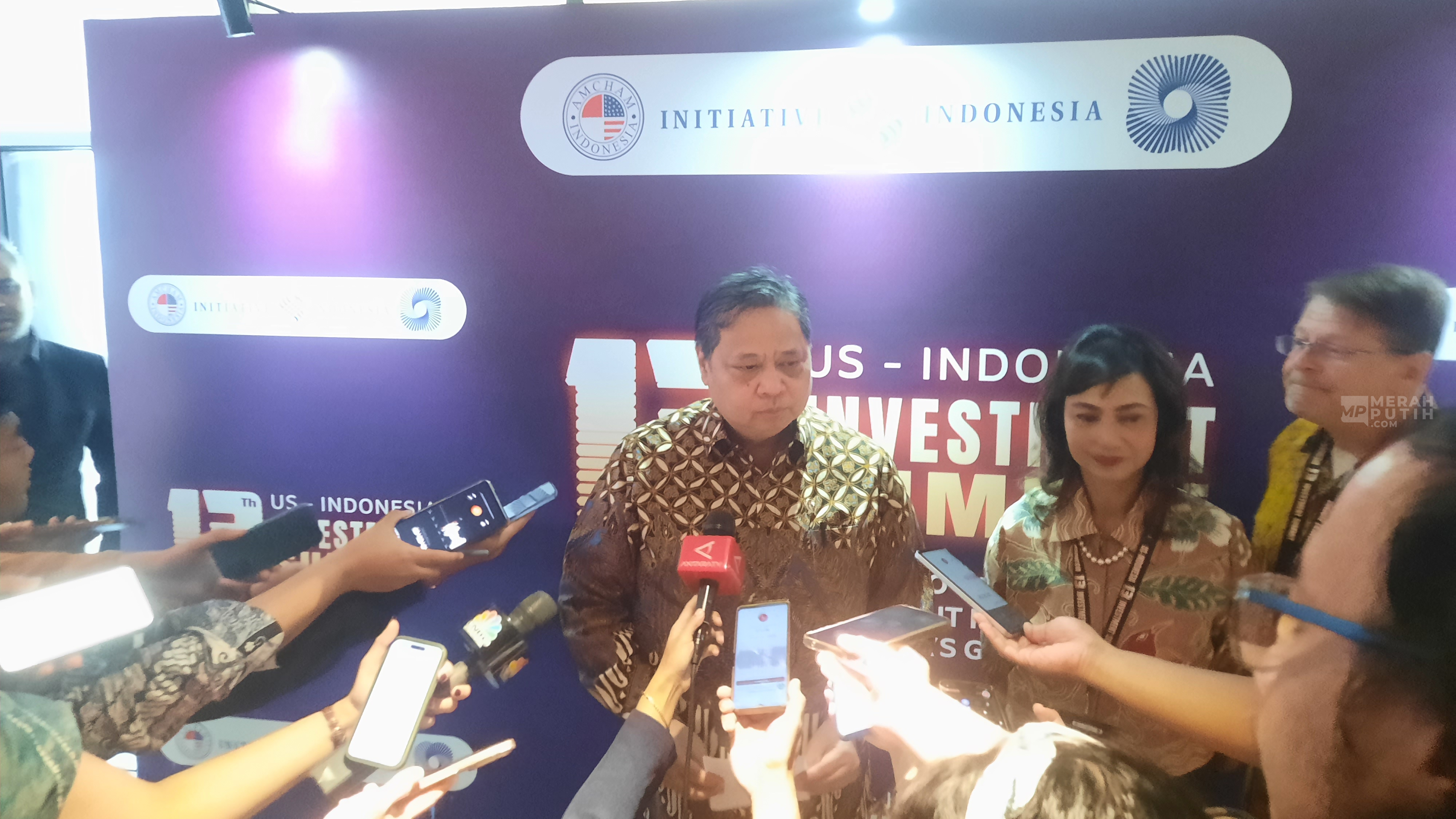 Airlangga Sebut Indonesia Tujuan Investasi, Buktinya AS sudah Tertarik