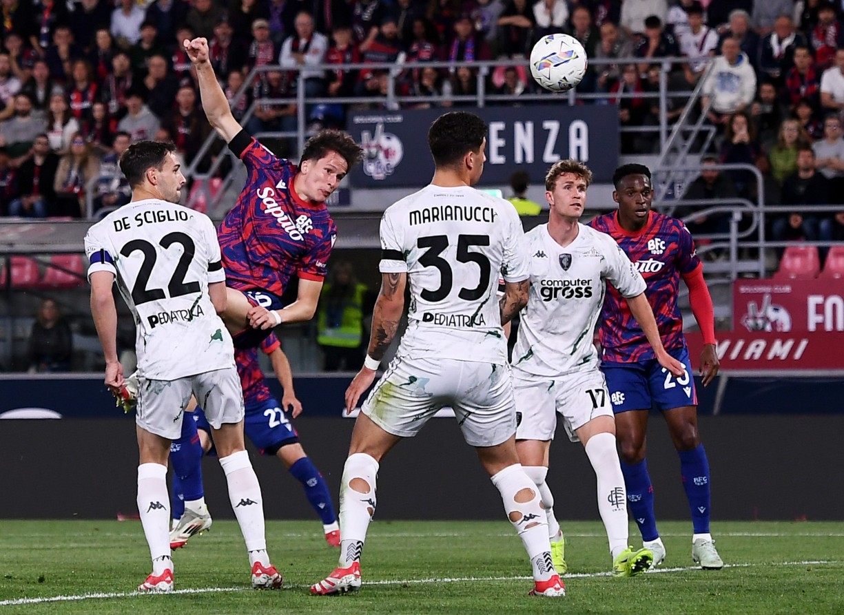 Hasil Coppa Italia: Kembali Kalahkan Empoli, Bologna Tantang AC Milan di Final