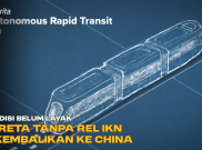 Kondisi Belum Layak, Kereta tanpa Rel IKN Dikembalikan ke China