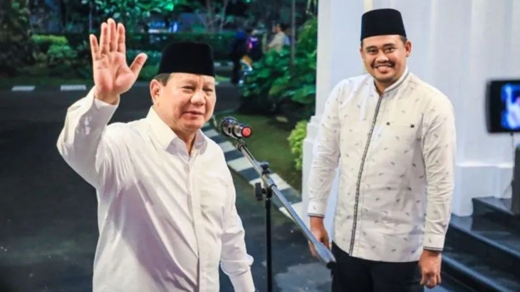 Mantu Jokowi Bobby Nasution Masuk TKN Prabowo-Gibran