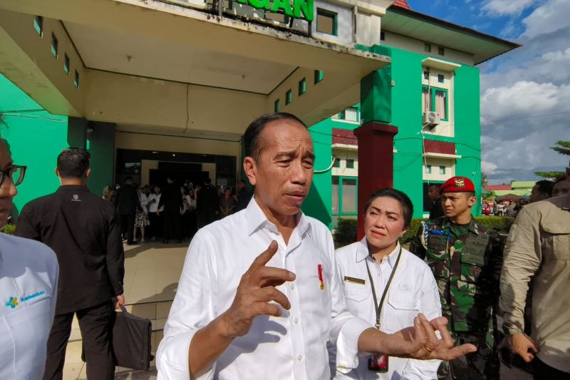 Presiden Jokowi ke Lampung Cek Layanan Kesehatan dan Bagikan Pompa