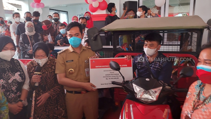   Wali Kota Solo Gibran Rakabuming Raka. (MP/Ismail)