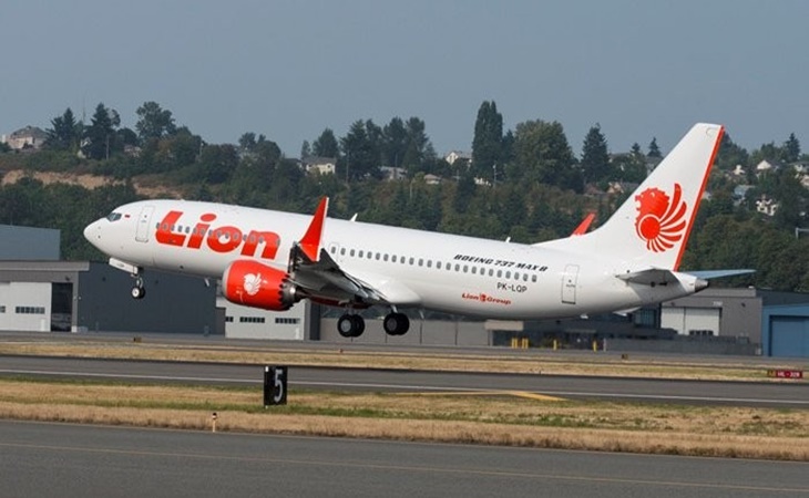 Pesawat Lion Air jenis Boeing 737 Max 8
