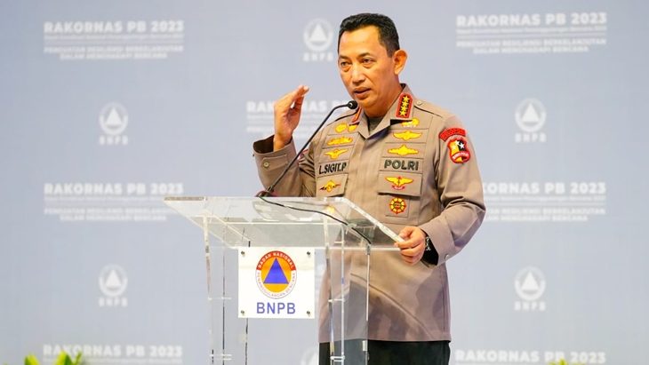 Kapolri Minta Semua Pihak Waspada Tingginya Potensi Bencana Alam