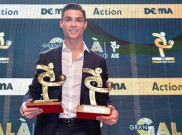Menang Ini, Cristiano Ronaldo Absen Saat Messi Gondol Ballon d'Or ke-6