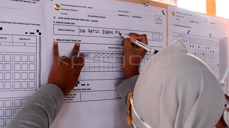 KPU Gelar Simulasi Pemilu dan Penghitungan Suara Dua Panel
