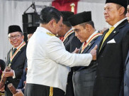 Penghargaan Dharma Pertahanan Utama Bukti Prabowo Rangkul Semua Kekuatan Politik