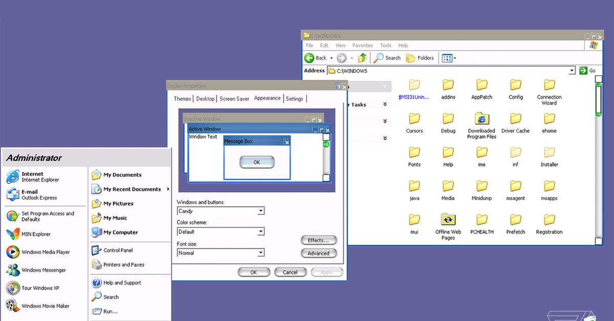 Windows XP Ternyata Punya Tema Mirip Tampilan Mac, Sudah Coba?