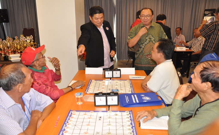Ketua PB PEXI tinjau kejuaraan