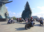 Kepala OIKN Basuki Hadimuljono Bersama M4CR Motoran Keliling IKN, Dorong Kampanye Emisi Rendah