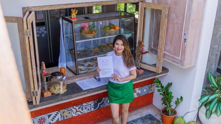 Tamara Bleszynki Buka Warung Makan di Bali, Menunya Rumahan Banget