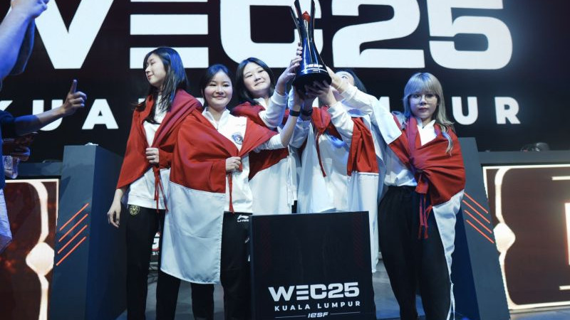 judi online tual MLBB Putri Indonesia Juara IESF WEC 2025, Dominasi Global Esports