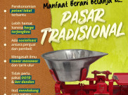 Manfaat Berani Belanja ke Pasar Tradisional