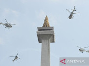 Parade Ribuan Alutsista dan Demonstrasi Prajurit  Warnai Puncak HUT Ke-79 TNI 