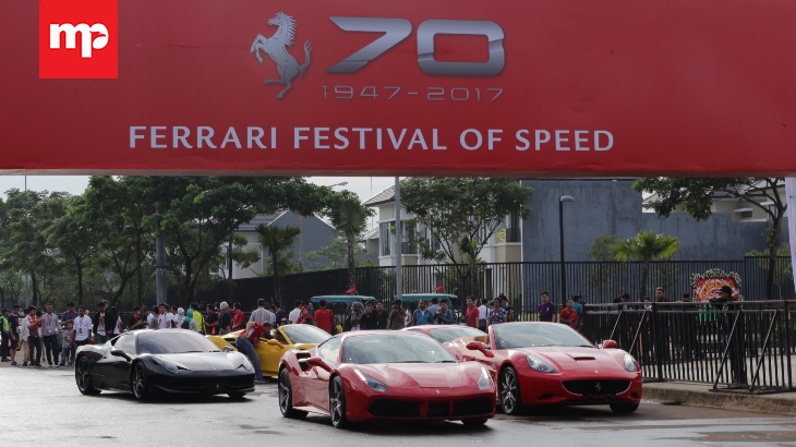 Festival of Speed, Ajang Pamer 200 Ferrari 