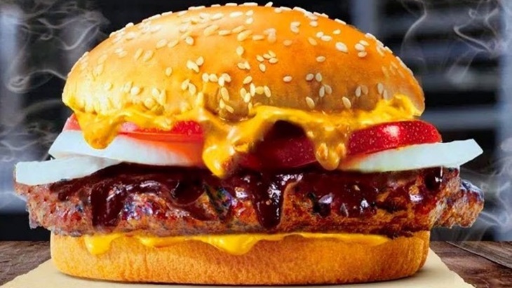 Burger dengan Saus Cokelat Hadir di Taiwan, Seperti Apa Rasanya?