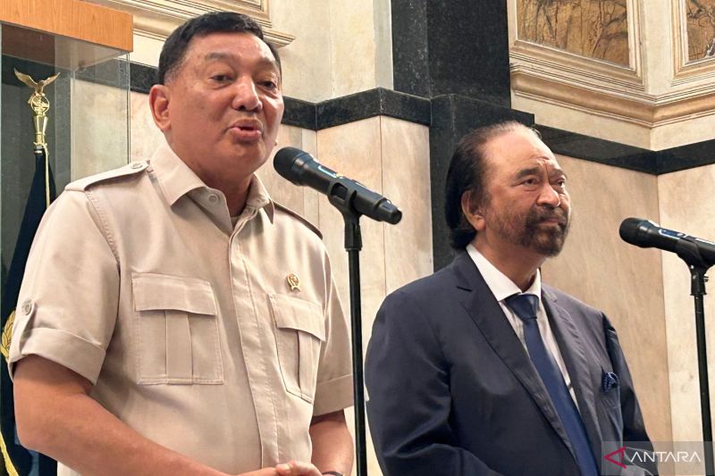 Obat Kuat Politik: Surya Paloh Klaim Dapat 'Vitamin' Penambah Optimisme dari Menhan