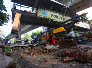 JPO Tendean Ditabrak Truk Crane, Dishub DKI Siapkan Rekayasa Lalu Lintas