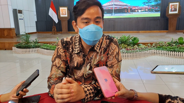 Wali Kota Solo Gibran Rakabuming Raka. (MP/Ismail)   
