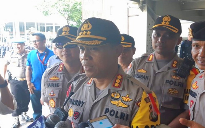 Kapolres Jakpus Kombes Harry Kurniawan menyatakan kawasan Thamrin hingga Istana sudah dibuka