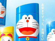 Berlindung dari Sinar Matahari Bersama Doraemon