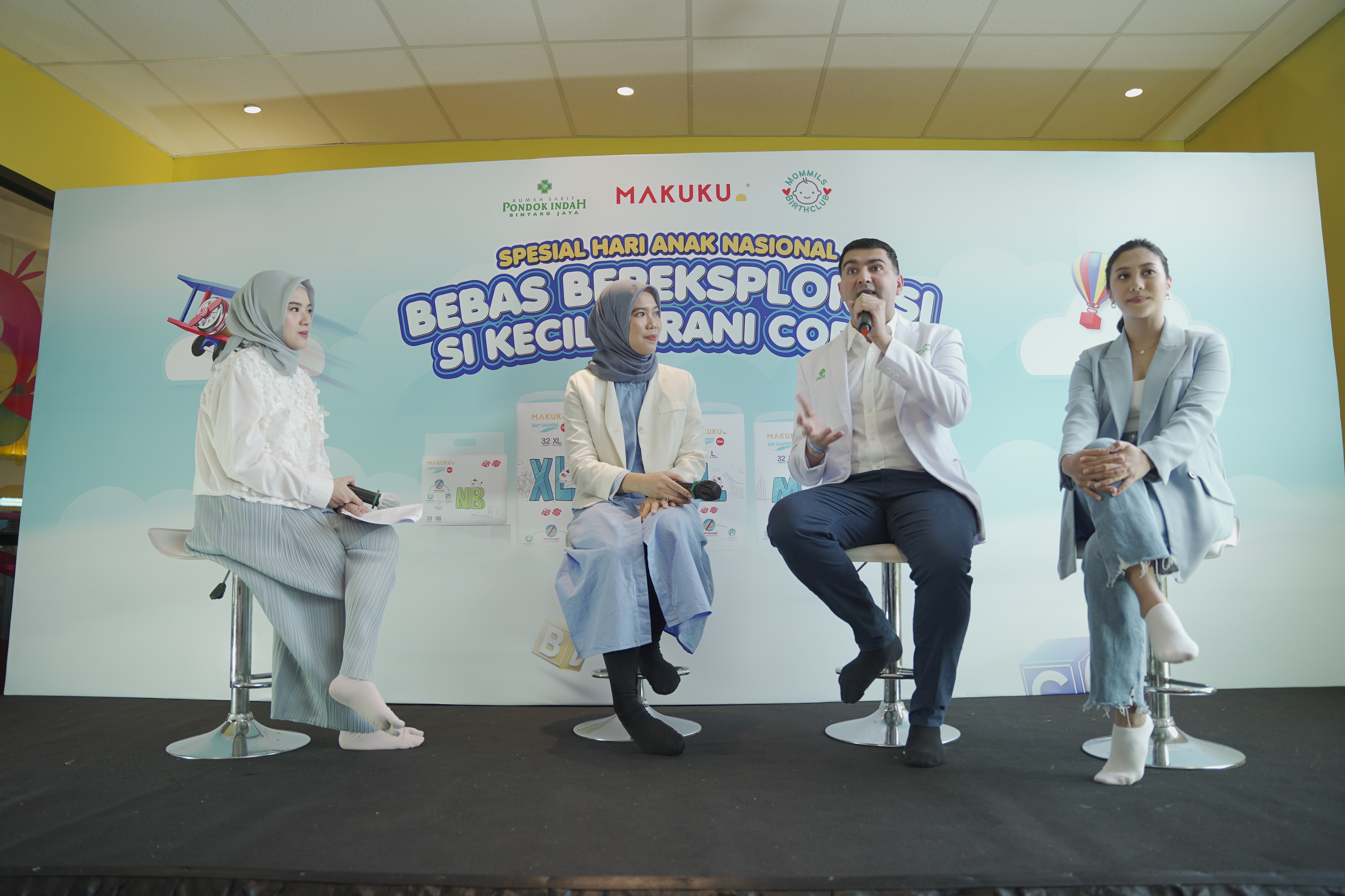  Kids Festival Sukses Digelar, Bahas Pentingnya Pakai Popok Berkualitas agar Anak Bebas Bereksplorasi