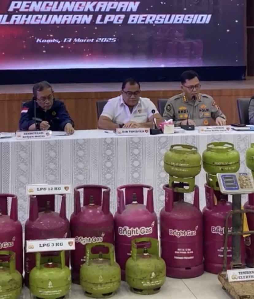 Bareskrim Ungkap Kasus Pengoplosan Gas, Pelaku Raup Keuntungan Rp 10 M Setelah Pindahkan Isi LPG 3 Kg