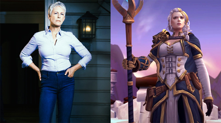 Hadiri Pernikahan Anak, Jamie Lee Curtis Bergaya Cosplay World of Warcraft