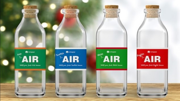 Perusahaan Inggris Jual Udara dalam Botol