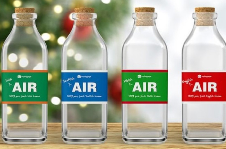 Perusahaan Inggris Jual Udara dalam Botol