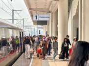 Long Weekend Waisak, Kereta Whoosh Sudah Layani 22 Ribu Penumpang