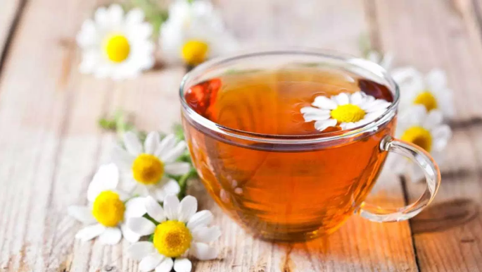 the chamomile