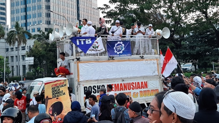 Massa Kawal Putusan MK Bubar, Polisi: Suasana di Lapangan Cair