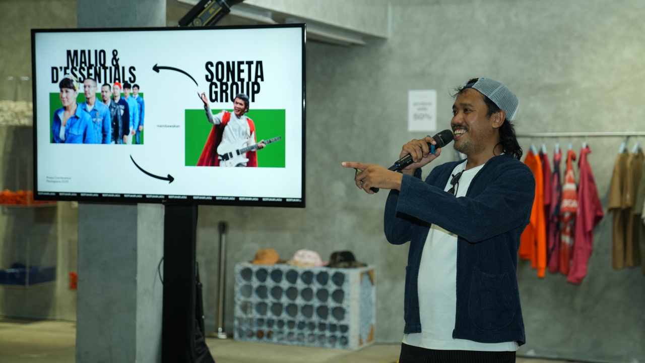 Panggung Penuh Eksperimen: Pestapora 2025 Suguhkan Format 'Bertukar Lagu' yang Unik