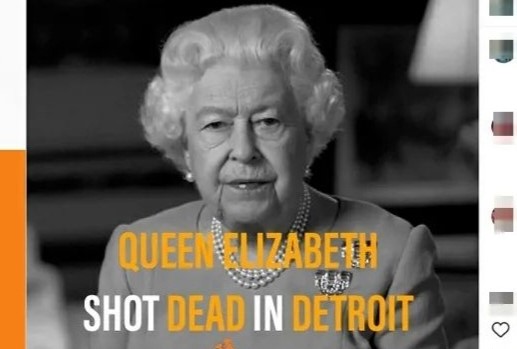 [HOAKS atau FAKTA]: Ratu Elizabeth II Meninggal Tertembak di Amerika