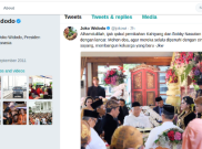 Cuitan Pertama Jokowi Setelah Akad Nikah Kahiyang Ayu, Lega Ya Pak?