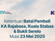 Cek nih, Ketentuan Baru Pembatalan Tiket KA Rajabasa, Kuala Stabas, dan Bukit Serelo