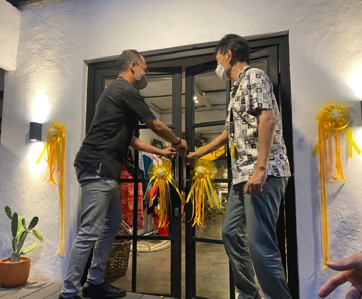Pembukaan JNM Bloc diresmikan oleh KPH Wironegoro dan Handoko Hendroyono. (Foto: istimewa)