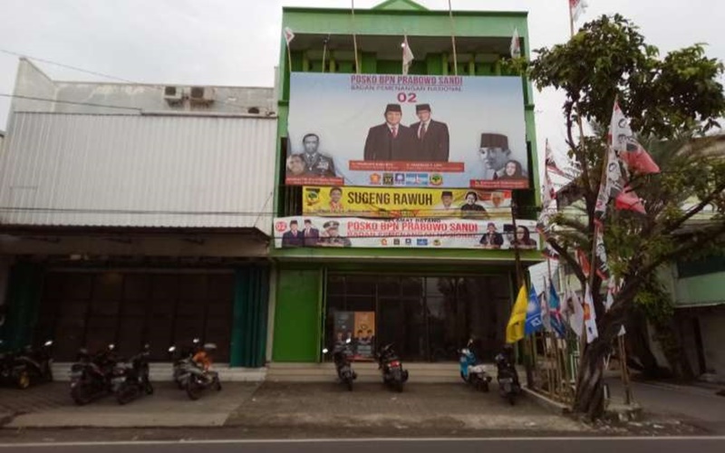 Posko Pemenangan BPN Prabowo-Sandi di Solo