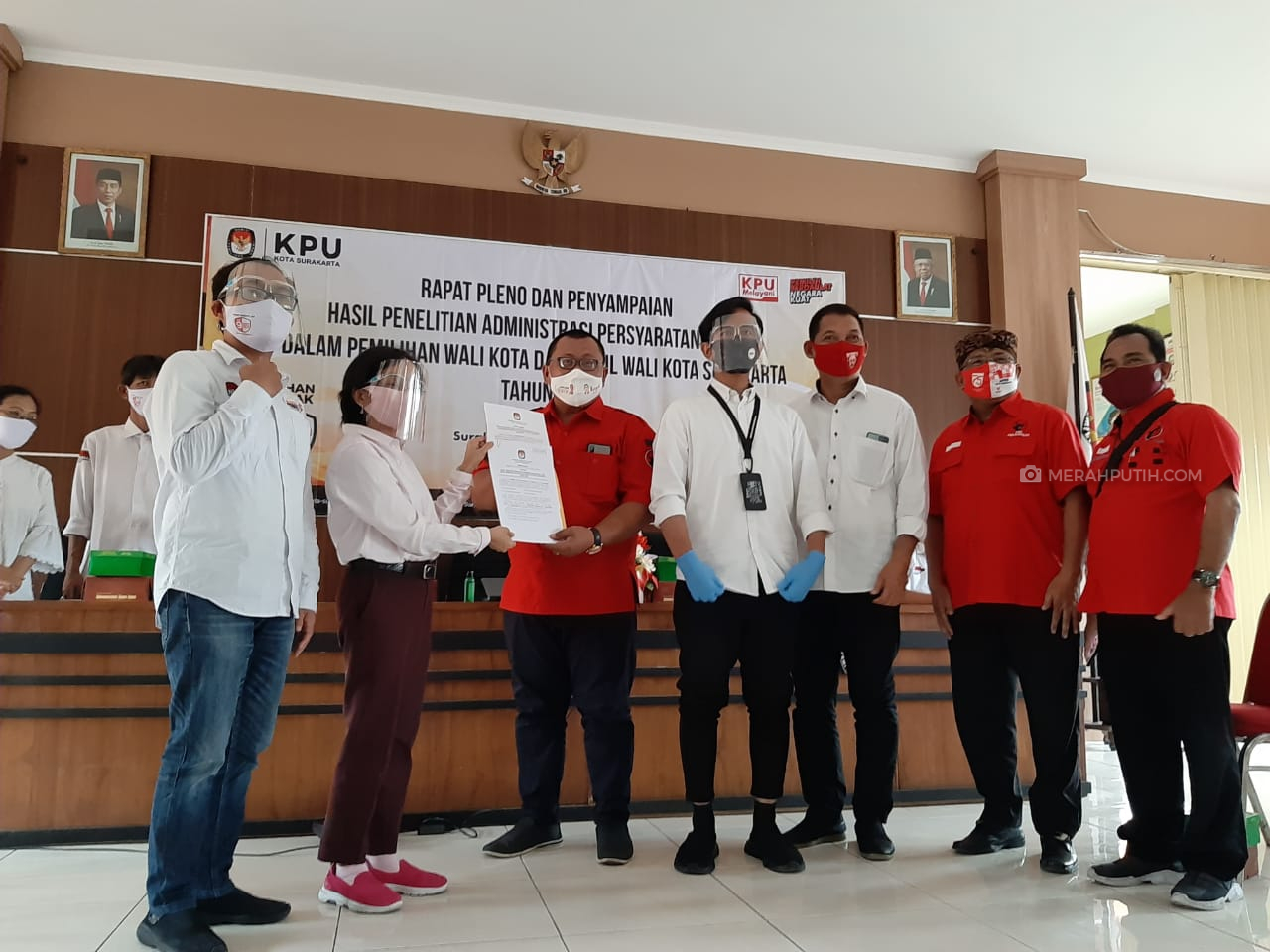 Gibran-Teguh dan Bajo Kompak Incar Nomor Urut Satu di Pilwakot Solo