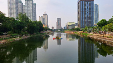 Menilik Daya Tampung Air Waduk Kebon Melati Antisipasi Banjir di Jakarta