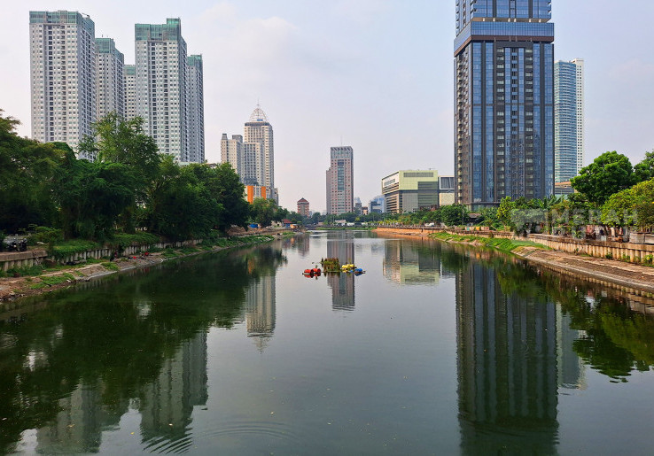 Menilik Daya Tampung Air Waduk Kebon Melati Antisipasi Banjir di Jakarta