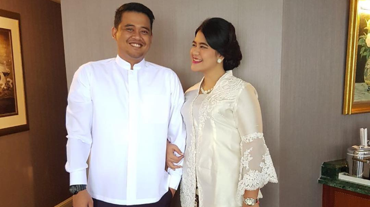 Kahiyang Ayu bersama Bobby Nasution. (Instagram/Kahiyang Ayu)